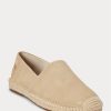 Alpargata de ante Cevio Ralph Lauren de hombre en beige