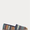 Alpargatas Ralph Lauren multicolores de jacquard tejidas a mano para hombre