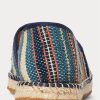 Alpargatas Ralph Lauren multicolores de jacquard tejidas a mano para hombre