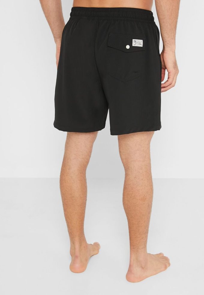 Bañador corto con cordón Ralph Lauren para hombre, color negro Bañador corto con cordón Ralph Lauren para hombre, color negro