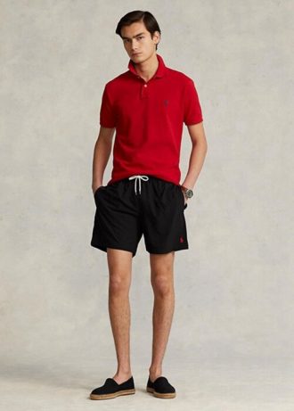 Bañador Ralph Lauren Traveller negro para hombre