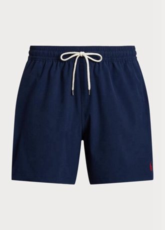 Bañador Ralph Lauren Traveller para hombre, color azul marino