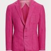 Blazer deportivo Ralph Lauren Kent de lino y seda en color rosa para hombre