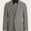 Blazer deportivo Ralph Lauren Polo Soft Herringbone gris para hombre Blazer deportivo Ralph Lauren Polo Soft Herringbone gris para hombre