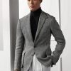 Blazers deportivos de espiga hechos a mano Ralph Lauren Kent en gris para hombre