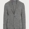 Blazers deportivos de espiga hechos a mano Ralph Lauren Kent en gris para hombre