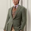 Blazers deportivos Ralph Lauren Kent de cachemir hechos a mano para hombre en color oliva