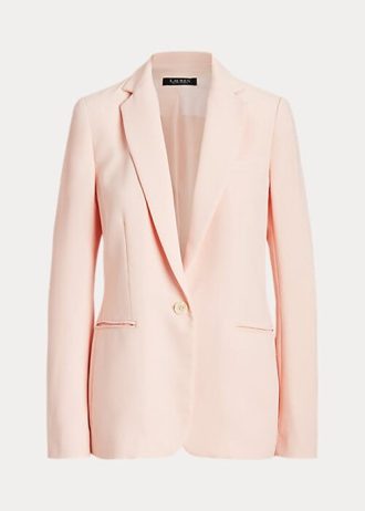 Blazers Ralph Lauren Georgette rosas para mujer