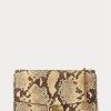 Bolso bandolera mediano Adair de piel sintética de serpiente de Ralph Lauren para mujer Bolso bandolera mediano Adair de piel sintética de serpiente de Ralph Lauren para mujer