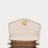 Bolso bandolera pequeño Tayler de piel napa Ralph Lauren para mujer en color rosa claro/vainilla