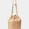 Bolso de mano grande Andie de nobuk Ralph Lauren para mujer de Buff Bolso de mano grande Andie de nobuk Ralph Lauren para mujer de Buff