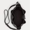 Bolso de mano mediano tejido Andie de Ralph Lauren para mujer, color negro Bolso de mano mediano tejido Andie de Ralph Lauren para mujer, color negro