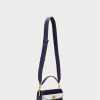 Bolsos cruzados pequeños Tayler de cuero Ralph Lauren para mujer en color azul marino Bolsos cruzados pequeños Tayler de cuero Ralph Lauren para mujer en color azul marino