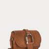 Bolsos cruzados Welington de piel de becerro tejida de Ralph Lauren para mujer en marrón Bolsos cruzados Welington de piel de becerro tejida de Ralph Lauren para mujer en marrón