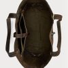 Bolsos tote de cuero Ralph Lauren para hombre en color marrón
