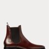 Botas Chelsea Ralph Lauren Penfield de piel de becerro en marrón oscuro para hombre