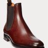Botas Chelsea Ralph Lauren Penfield de piel de becerro en marrón oscuro para hombre