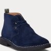Botas chukka de ante Ralph Lauren Talan para hombre en color azul marino