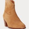 Botas de ante Ralph Lauren Lucille para mujer en color caqui Botas de ante Ralph Lauren Lucille para mujer en color caqui