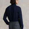 Camisas de malla ligera Ralph Lauren para hombre en color azul marino