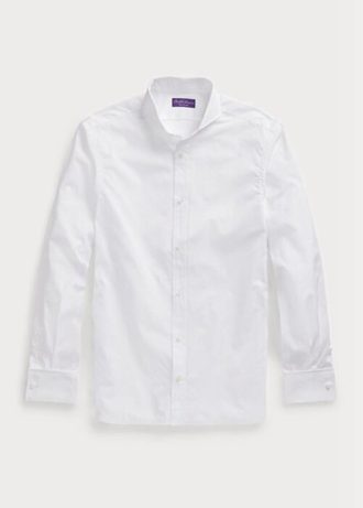 Camisas formales de popelina Ralph Lauren Keaton blancas para hombre Camisas formales de popelina Ralph Lauren Keaton blancas para hombre