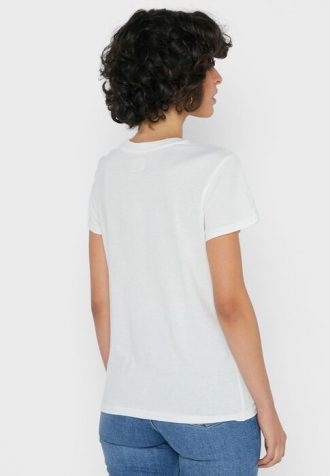 Camisetas blancas con cuello redondo y gráficos de Ralph Lauren para mujer Camisetas blancas con cuello redondo y gráficos de Ralph Lauren para mujer