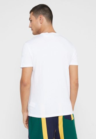 Camisetas blancas de cuello redondo con el logotipo de Ralph Lauren para hombre