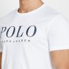 Camisetas blancas de cuello redondo con el logotipo de Ralph Lauren para hombre Camisetas blancas de cuello redondo con el logotipo de Ralph Lauren para hombre