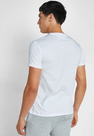Camisetas blancas de cuello redondo con gráficos de Ralph Lauren para hombre