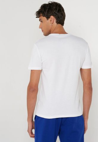 Camisetas blancas de cuello redondo estampadas de Ralph Lauren para hombre