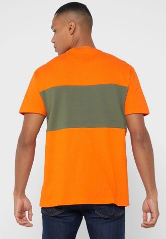 Camisetas de cuello redondo con el logotipo de Ralph Lauren para hombre en color naranja