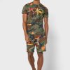 Camisetas de cuello redondo con estampado de camuflaje multicolor de Ralph Lauren para hombre Camisetas de cuello redondo con estampado de camuflaje multicolor de Ralph Lauren para hombre