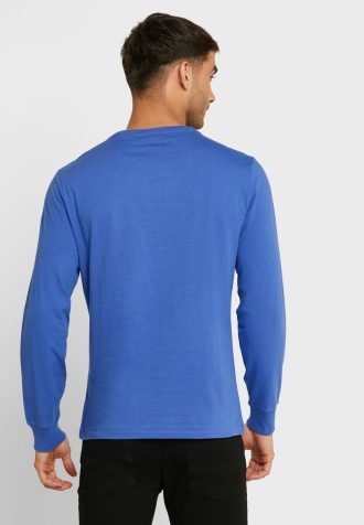 Camisetas de cuello redondo con gráfico de Ralph Lauren para hombre en azul