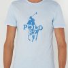 Camisetas de cuello redondo estampadas de Ralph Lauren para hombre en azul