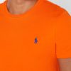 Camisetas esenciales de cuello redondo Ralph Lauren para hombre en color naranja Camisetas esenciales de cuello redondo Ralph Lauren para hombre en color naranja