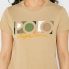 Camisetas gráficas de cuello redondo Ralph Lauren para mujer en color marrón Camisetas gráficas de cuello redondo Ralph Lauren para mujer en color marrón