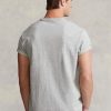 Camisetas Ralph Lauren de jersey grueso de corte clásico en gris para hombre Camisetas Ralph Lauren de jersey grueso de corte clásico en gris para hombre