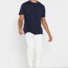 Camisetas Ralph Lauren Essential de cuello redondo para hombre en azul marino Camisetas Ralph Lauren Essential de cuello redondo para hombre en azul marino