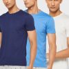 Camisetas Ralph Lauren multicolores de cuello redondo para hombre (paquete de 3)