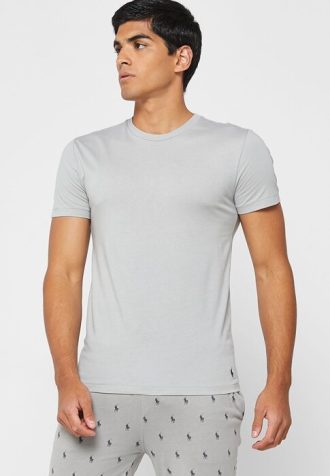 Camisetas Ralph Lauren multicolores de cuello redondo para hombre (paquete de 3)