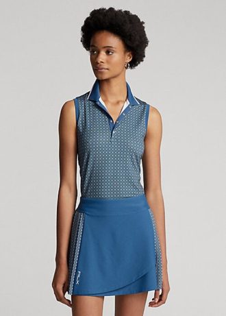 Camisetas sin mangas de rendimiento Ralph Lauren para mujer con flores