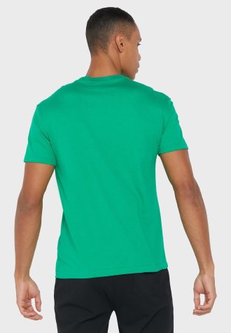 Camisetas verdes de cuello redondo con el logotipo de Ralph Lauren para hombre