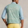 Chaleco utilitario chino Ralph Lauren para hombre en color menta Chaleco utilitario chino Ralph Lauren para hombre en color menta