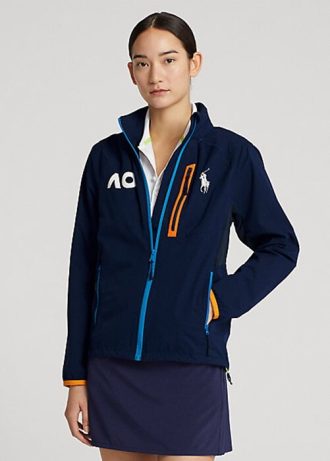 Chaqueta Ralph Lauren para mujer, color azul marino, para el balón del Abierto de Australia Chaqueta Ralph Lauren para mujer, color azul marino, para el balón del Abierto de Australia