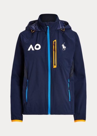 Chaqueta Ralph Lauren para mujer, color azul marino, para el balón del Abierto de Australia Chaqueta Ralph Lauren para mujer, color azul marino, para el balón del Abierto de Australia