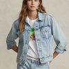 Chaqueta vaquera Ralph Lauren azul para mujer