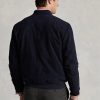 Chaquetas bomber de ante Ralph Lauren para hombre en color azul marino