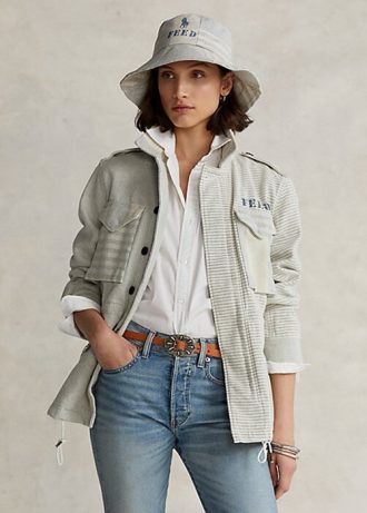 Chaquetas de campo grises Ralph Lauren Polo x FEED para mujer