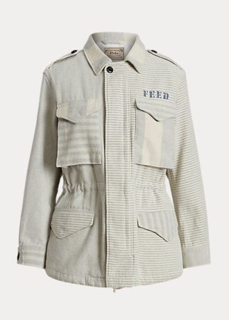 Chaquetas de campo grises Ralph Lauren Polo x FEED para mujer