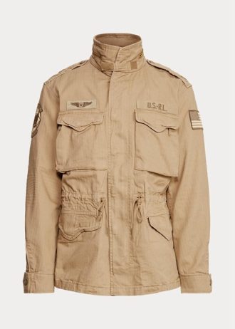 Chaquetas de campo icónicas de Ralph Lauren para hombre en color caqui